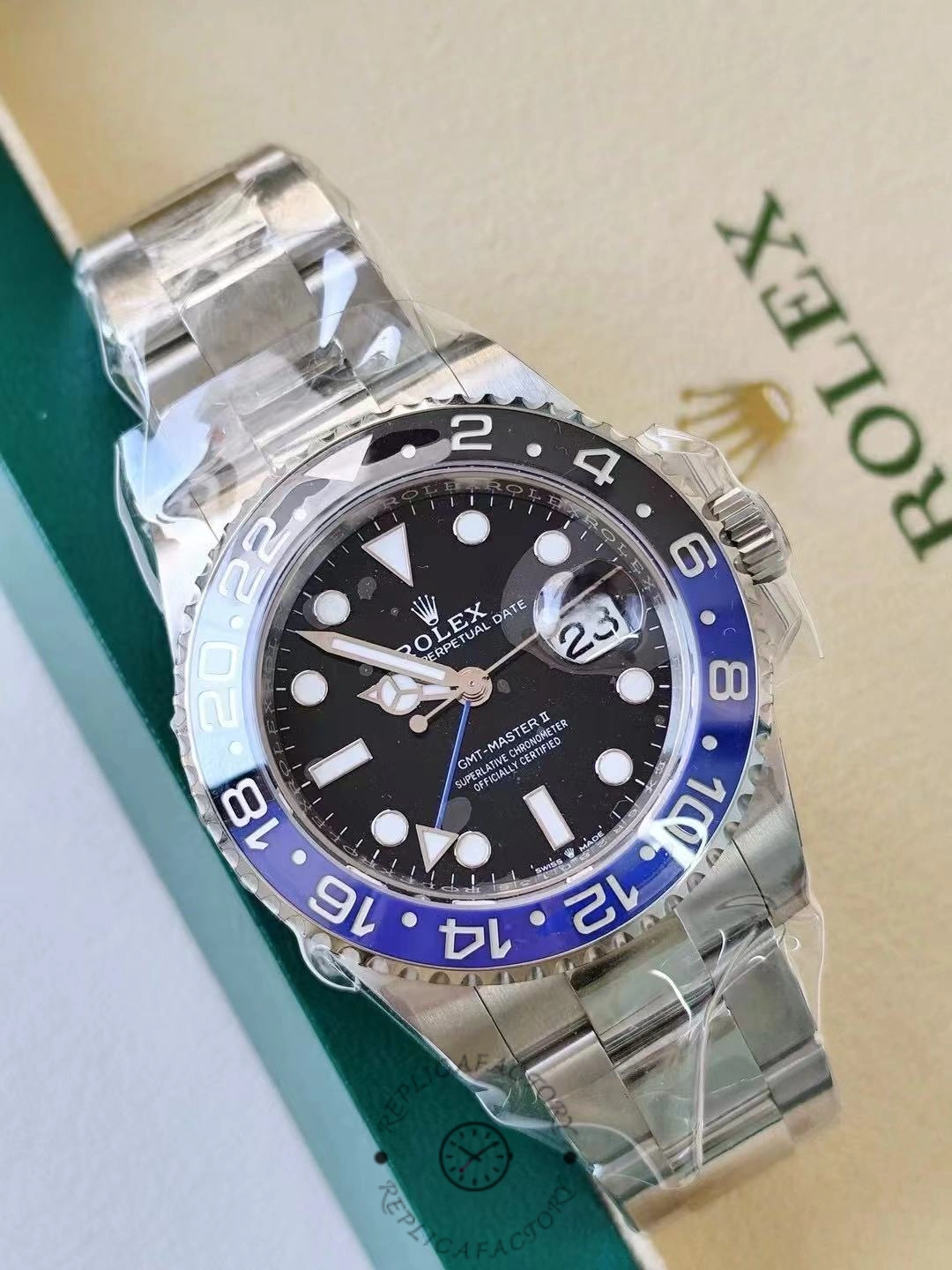 Replica Rolex GMT-Master II 126710BLNR