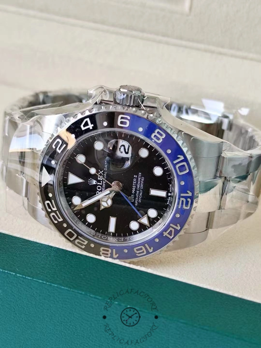 Replica Rolex GMT-Master II 126710BLNR