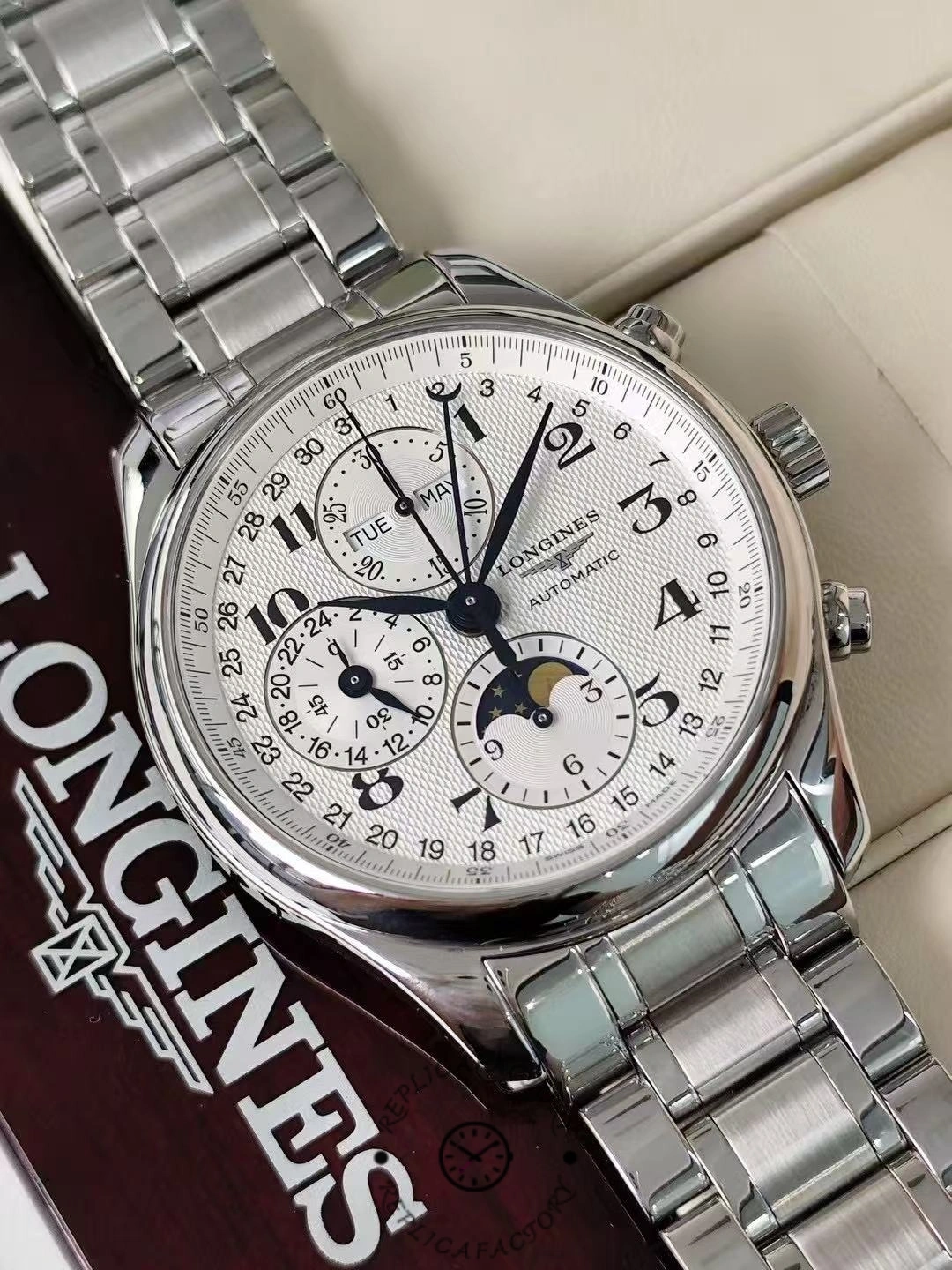 Replica Longines Master L2.673.4.78.6  front