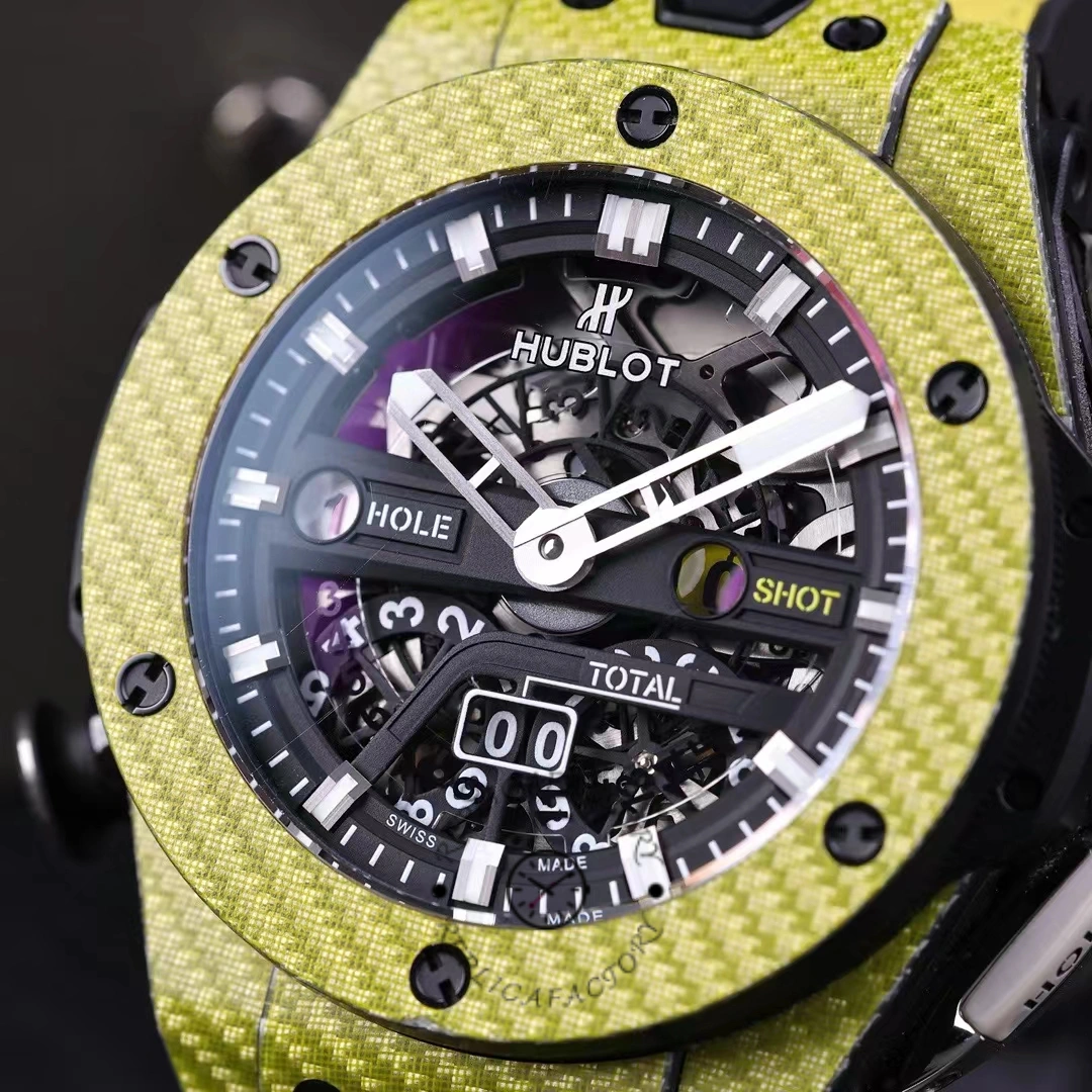 Hublot Big Bang Unico Golf Yellow replica watch - 3