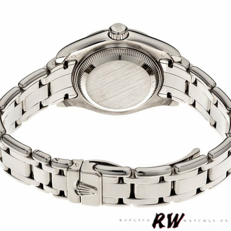 Rolex Masterpiece Pearlmaster 80339 Diamant Bezel 29MM Lady Replica Watch