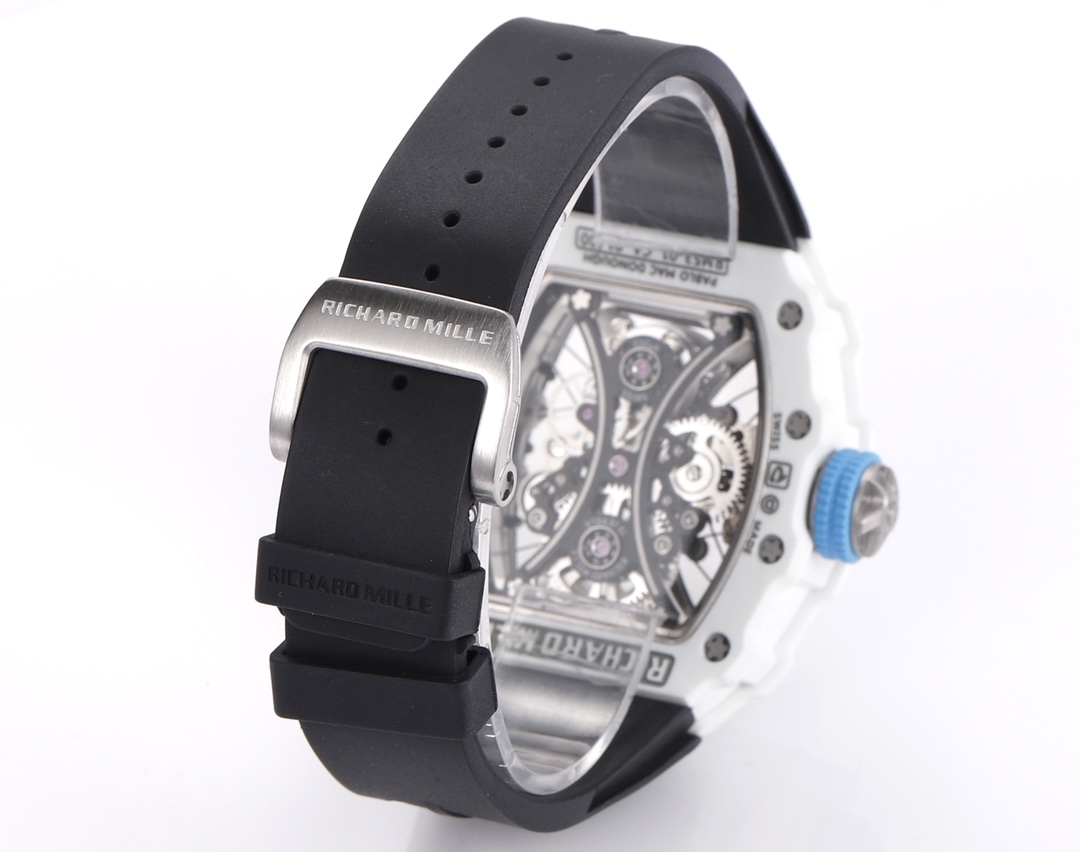Richard Mille RM053-01 Pablo MacDonough Skeleton Dial Black Rubber Strap