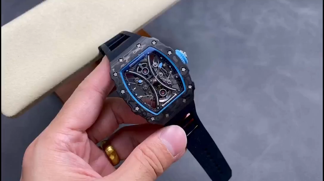 Richard Mille RM 53-01 Tourbillon Pablo Mac Donough Black Rubber Strap