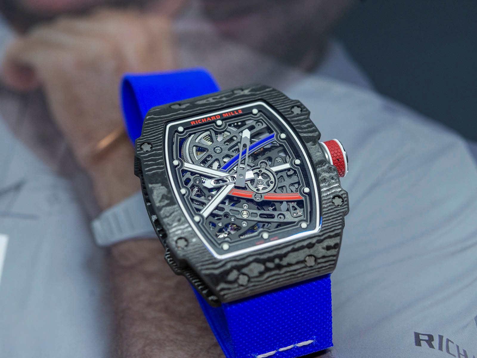 Richard Mille RM 67-02 Automatic Sebastian Ogier Black Blue