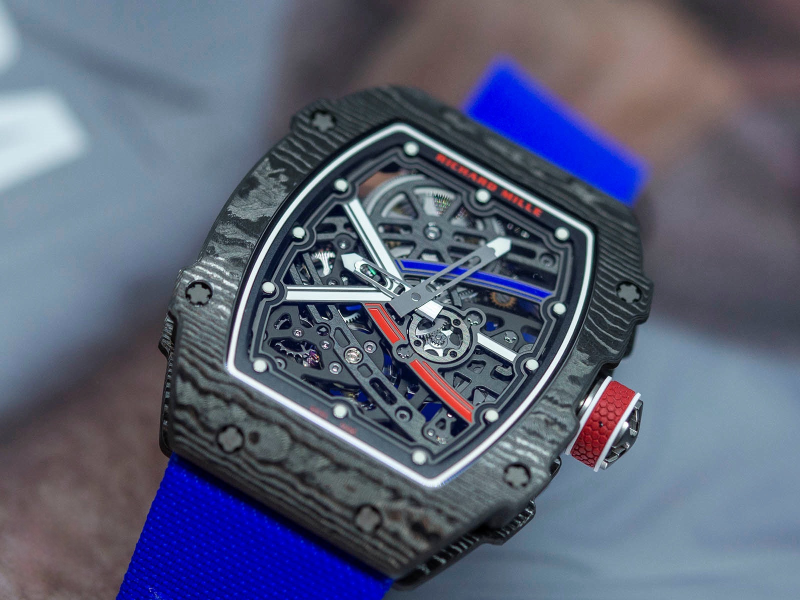 Richard Mille RM 67-02 Automatic Sebastian Ogier Black Blue