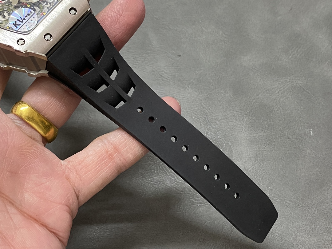 Richard Mille RM 11-03 Automatic Flyback Chronograph Silver Watch