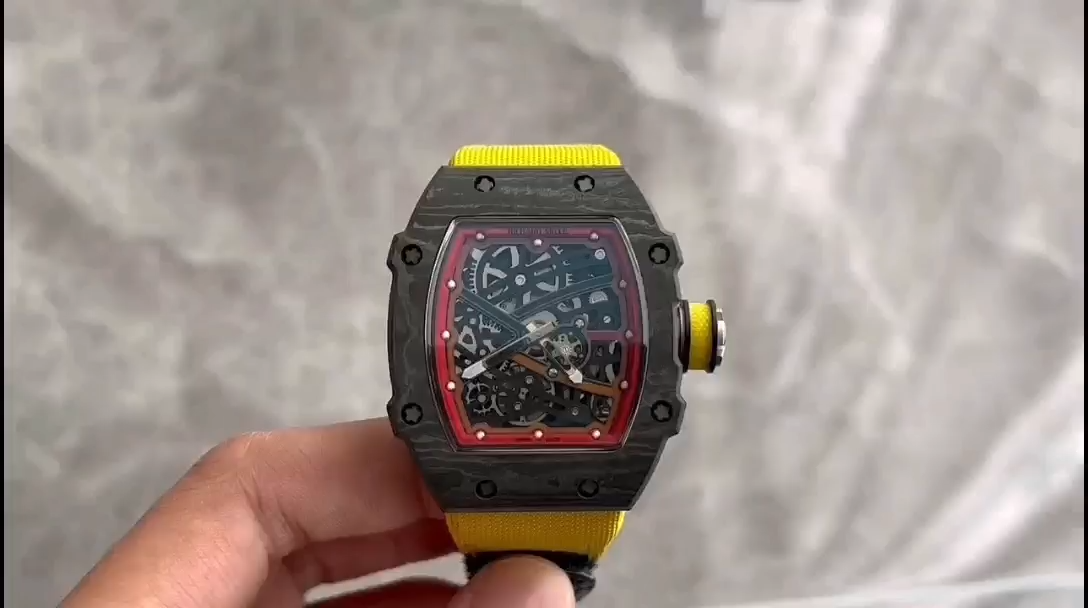 Richard Mille RM 67-02 Automatic Sebastian Ogier Black Yellow