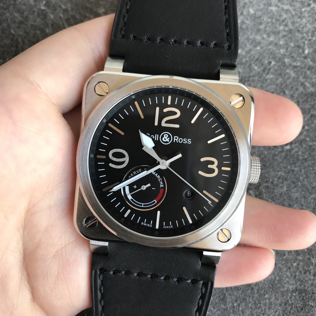 Bell & Ross INSTRUMENTS series BR0397-BL-SISCA2 Black