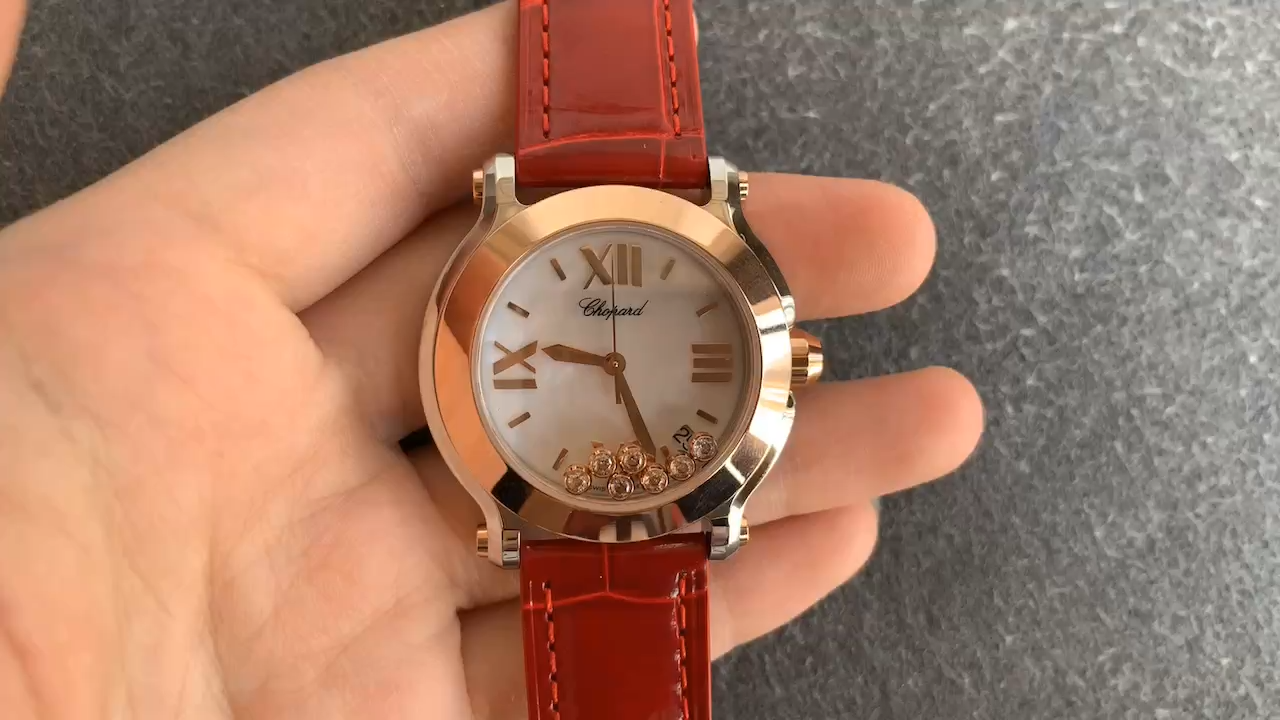 Chopard Happy Sport White Diamond Dial 278475-3001