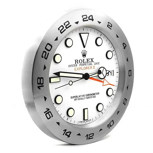Rolex Explorer White dial Wall Clock