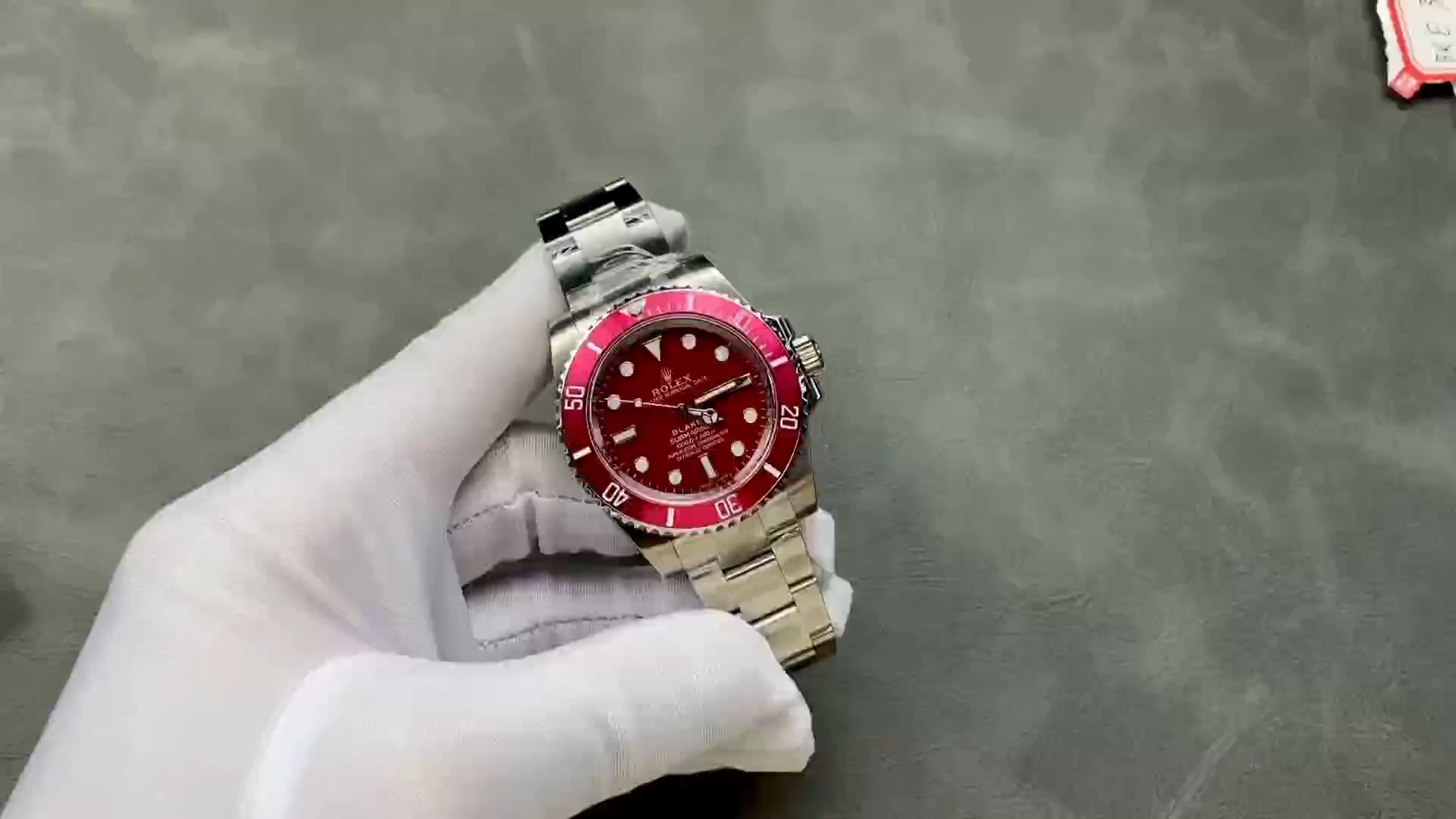 Rolex Blaken Submariner Truckee Red Limited Edition 40MM Mens Replica Watch