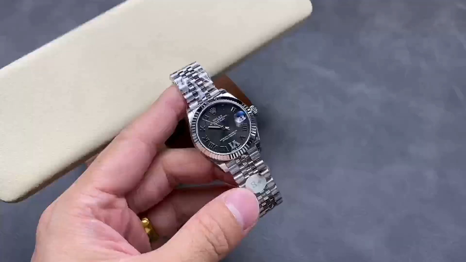 Rolex Datejust 31 278274 0022 Oystersteel and White Gold Womens Watch