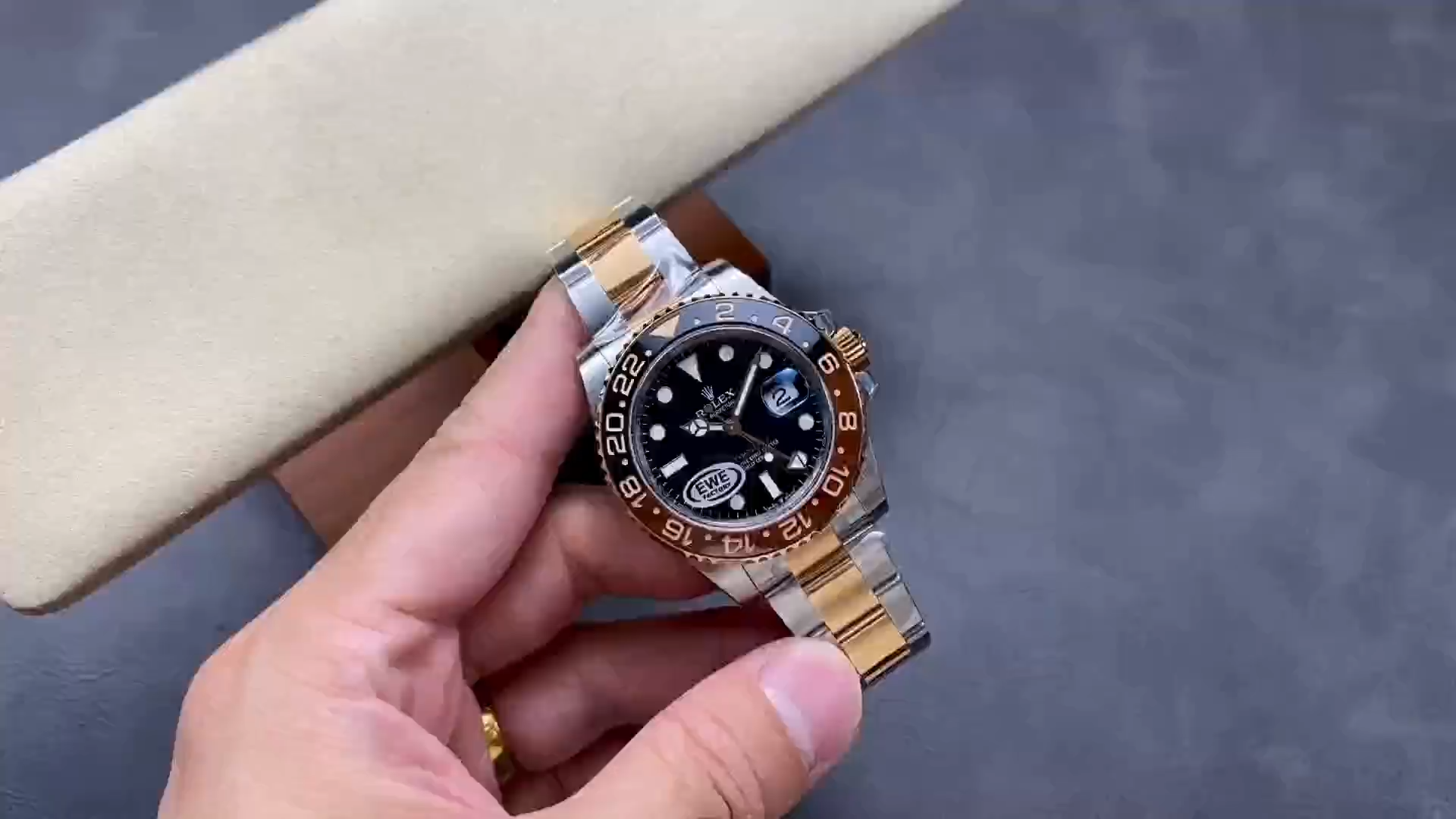 Rolex GMT-Master II 126711CHNR Black Dial 40mm Mens Replica Watch