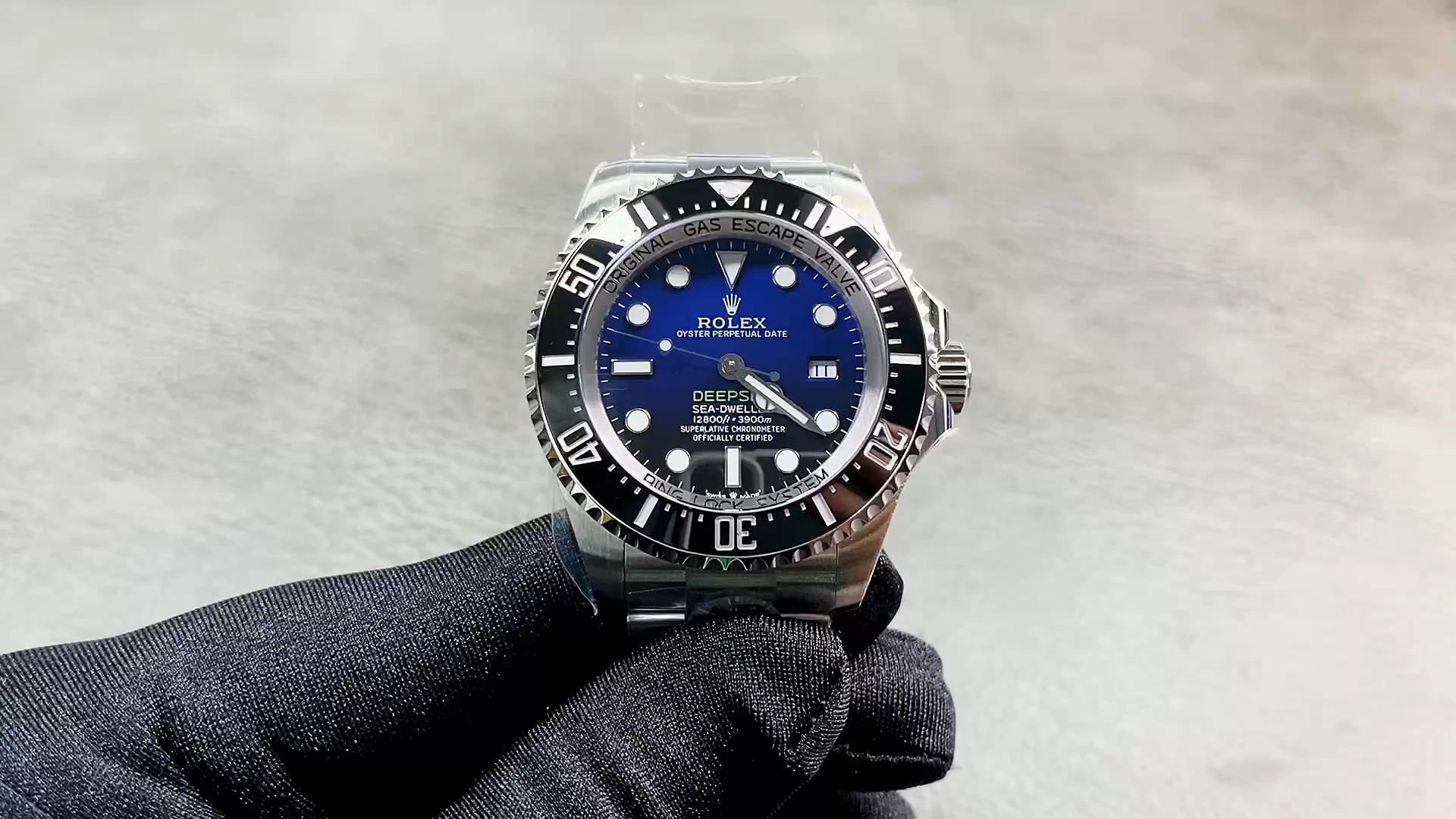 Rolex Sea-Dweller Deepsea 116660 Stainless Steel D-Blue Dial 44MM Mens Replica Watch - Video