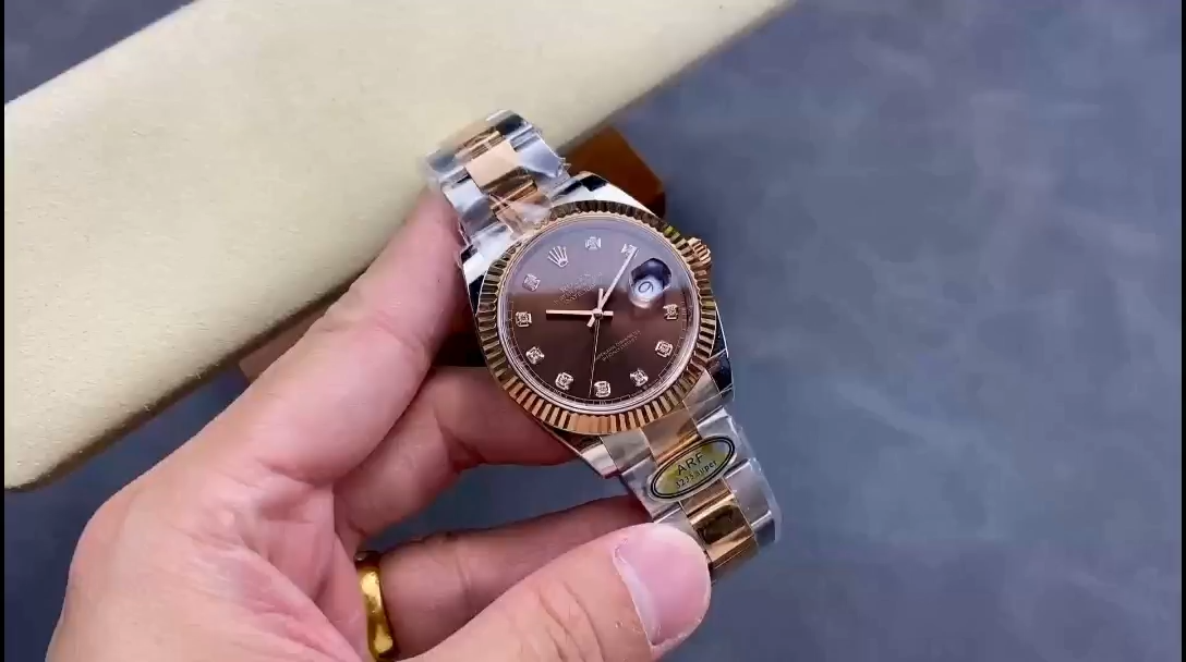 Rolex Datejust 126331 0003 Chocolate Diamond Oyster 41mm Steel