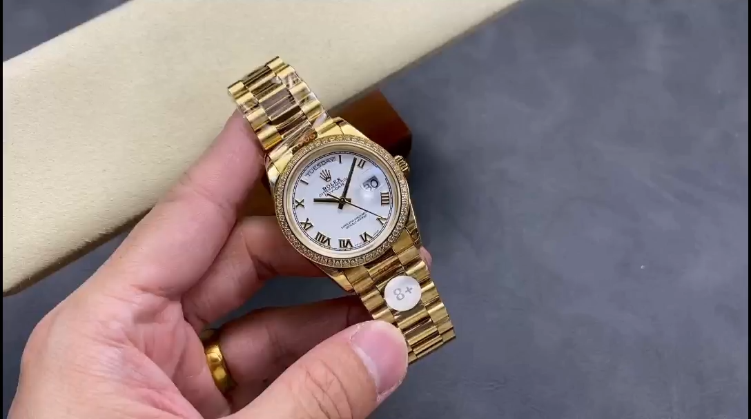 Rolex Day Date 36 Yellow Gold m128348rbr 0064 White Dial