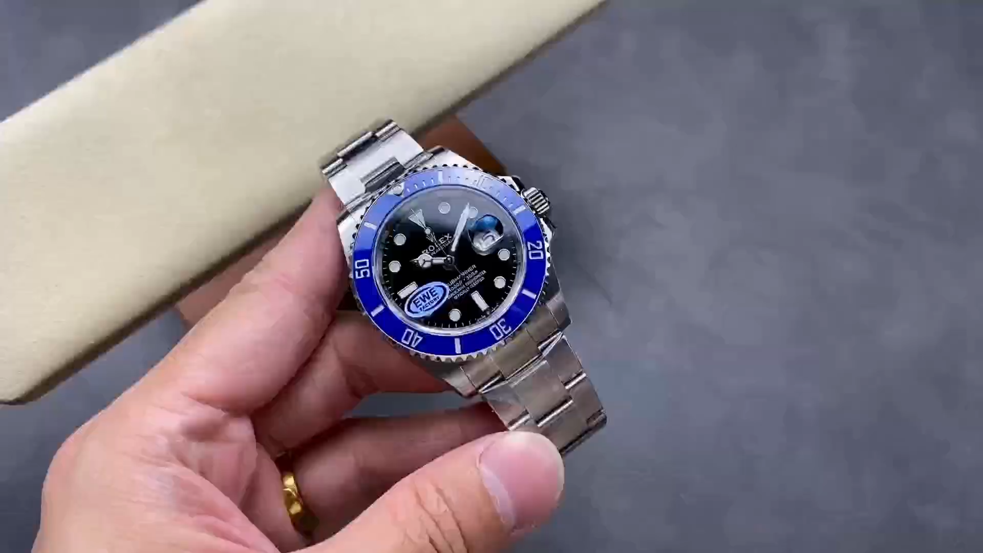 Rolex Submariner 126619LB 0003 Blue Bezel Black Dial 41mm Mens Replica Watch
