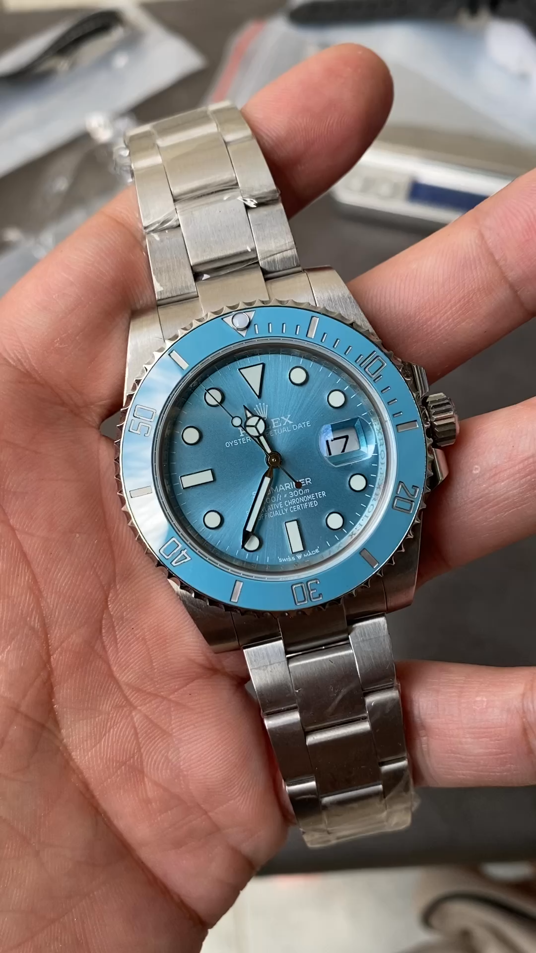 Rolex Submariner Date 41 Turquoise Blaken Goldsmith & Complications