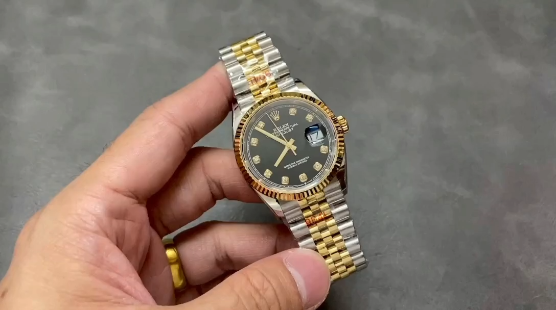 Rolex Datejust 126233 Black Diamond Dial 36MM Unisex Replica Watch