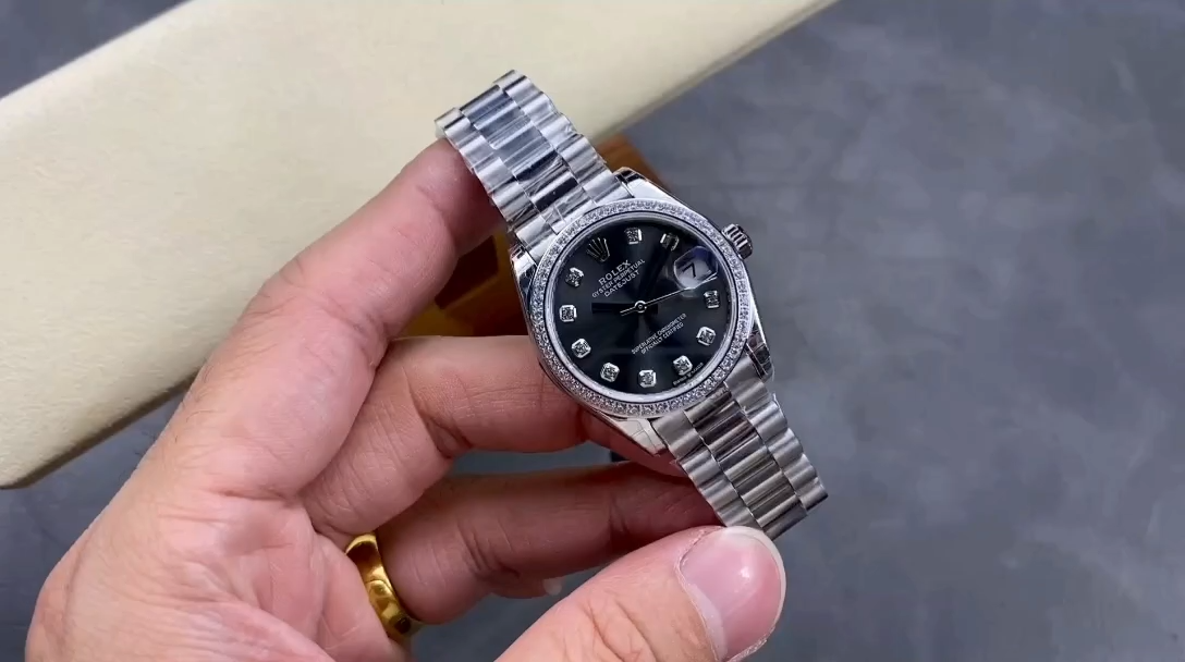 Rolex Datejust 31 White Gold Dark Grey m278289rbr 0006 Women's Watch