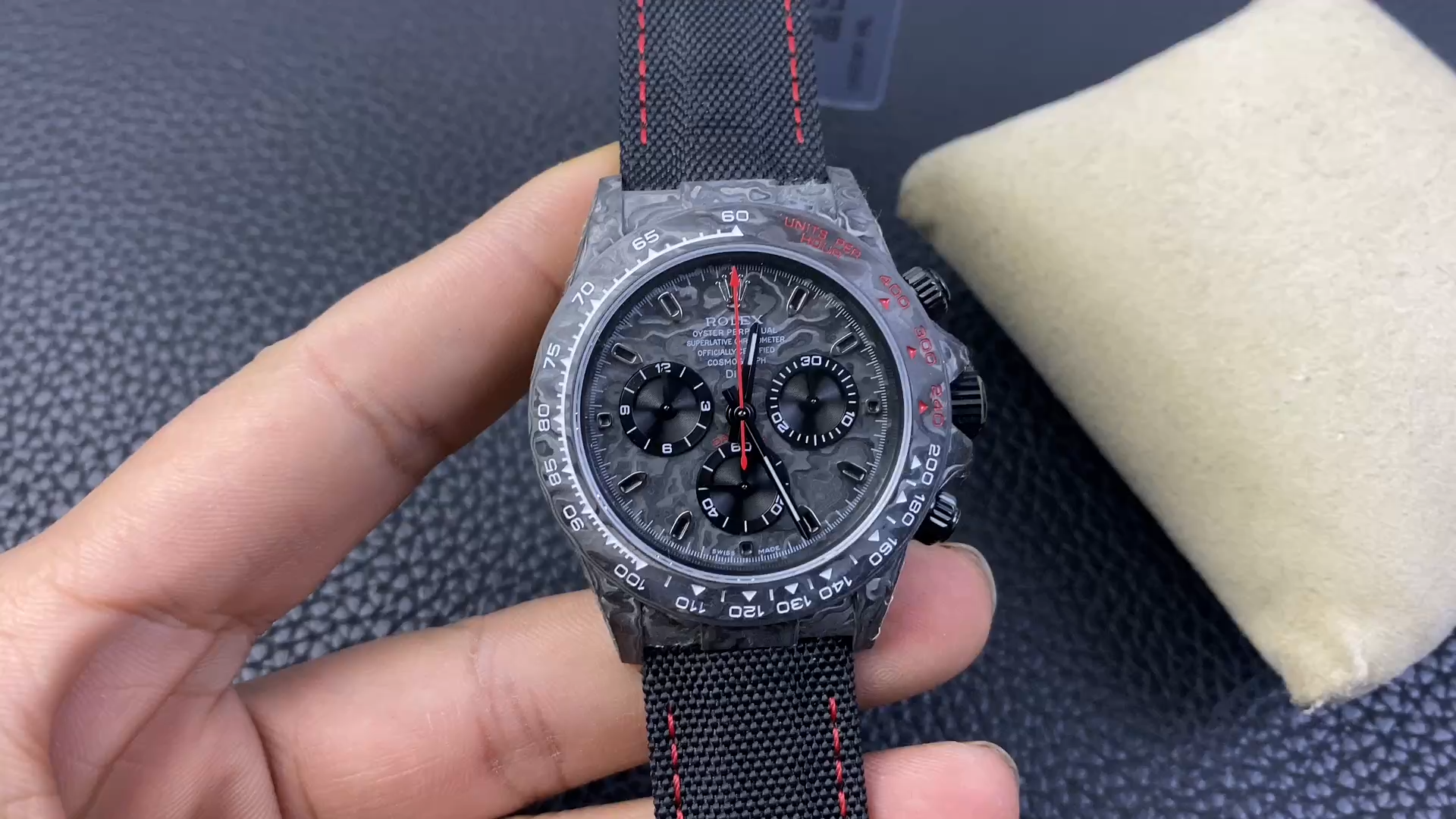 Rolex Daytona Cosmograph DIW Speedster Limited Edition Carbon Fiber Artificial Fiber 40mm