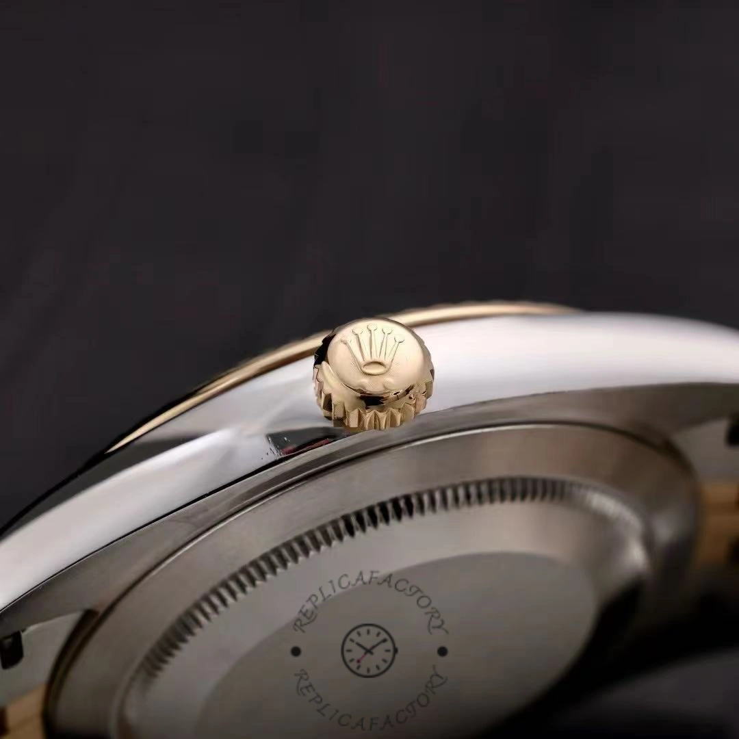 2022 Rolex Datejust Champagne Diamond Dial Two Tone M126333-0012 41mm Mens Replica Watch