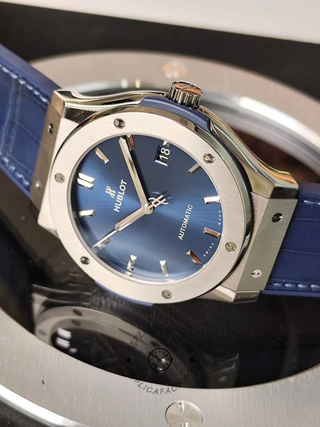 542.NX.7170.LR Hublot Classic Fusion Automatic Blue