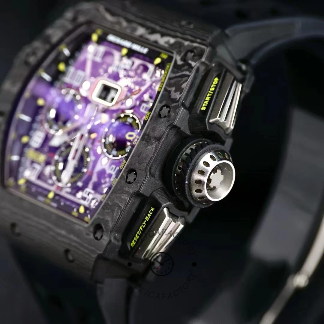 Richard Mille RM11-03 Carbon Automatic Flyback Chronograph Black
