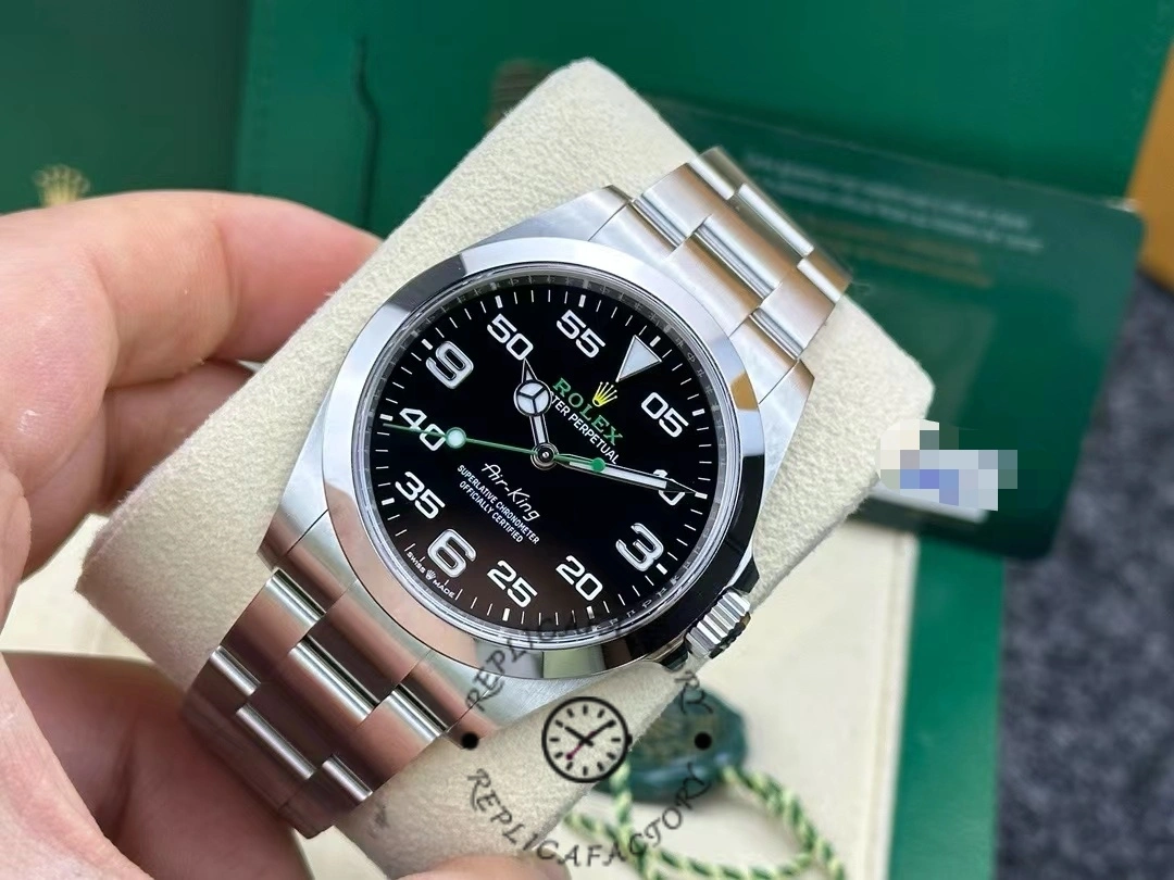 Replica Rolex Air King 126900 0001 - Dial