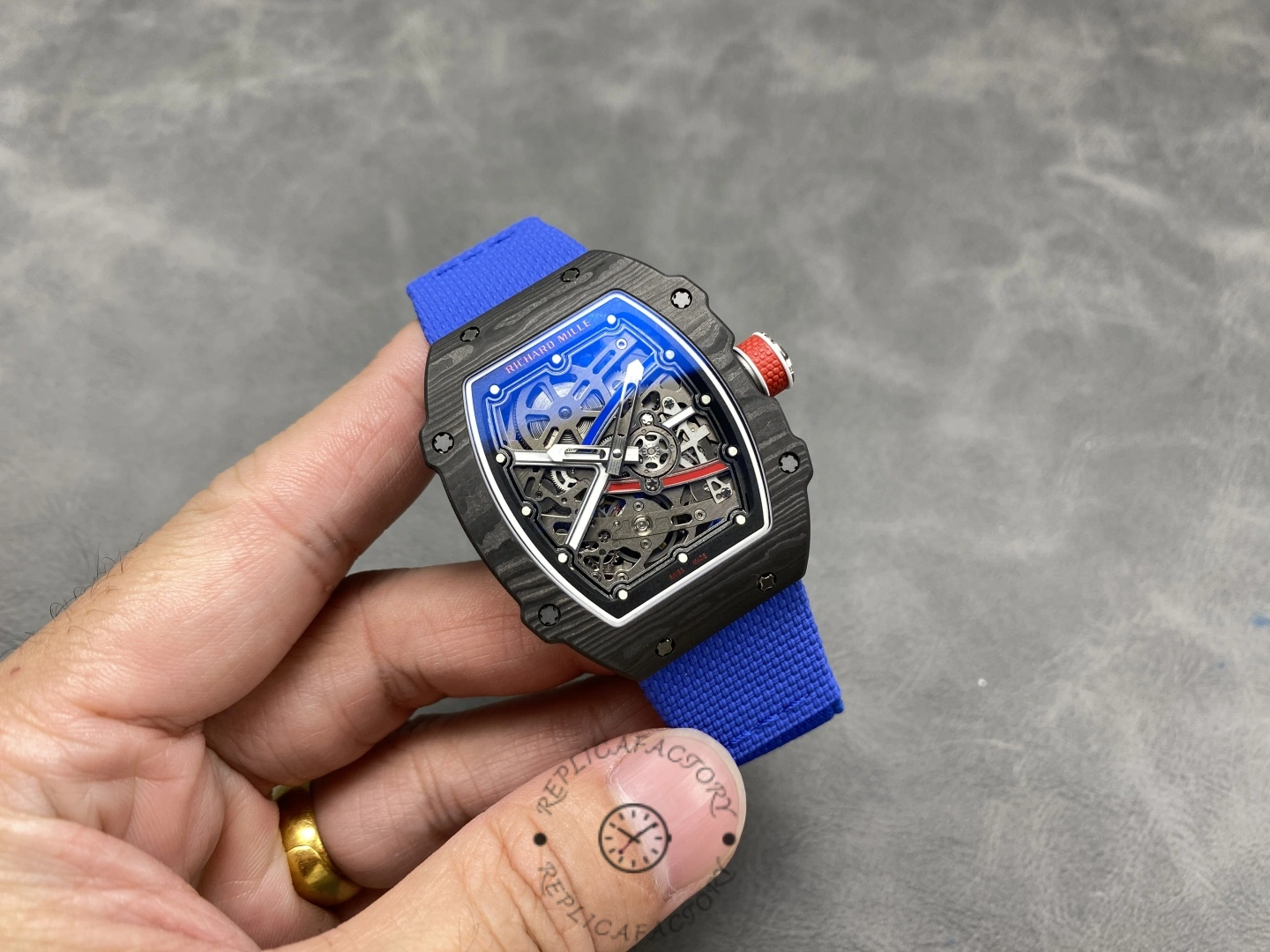 Richard Mille RM 67-02 Automatic Sebastian Ogier Black Blue