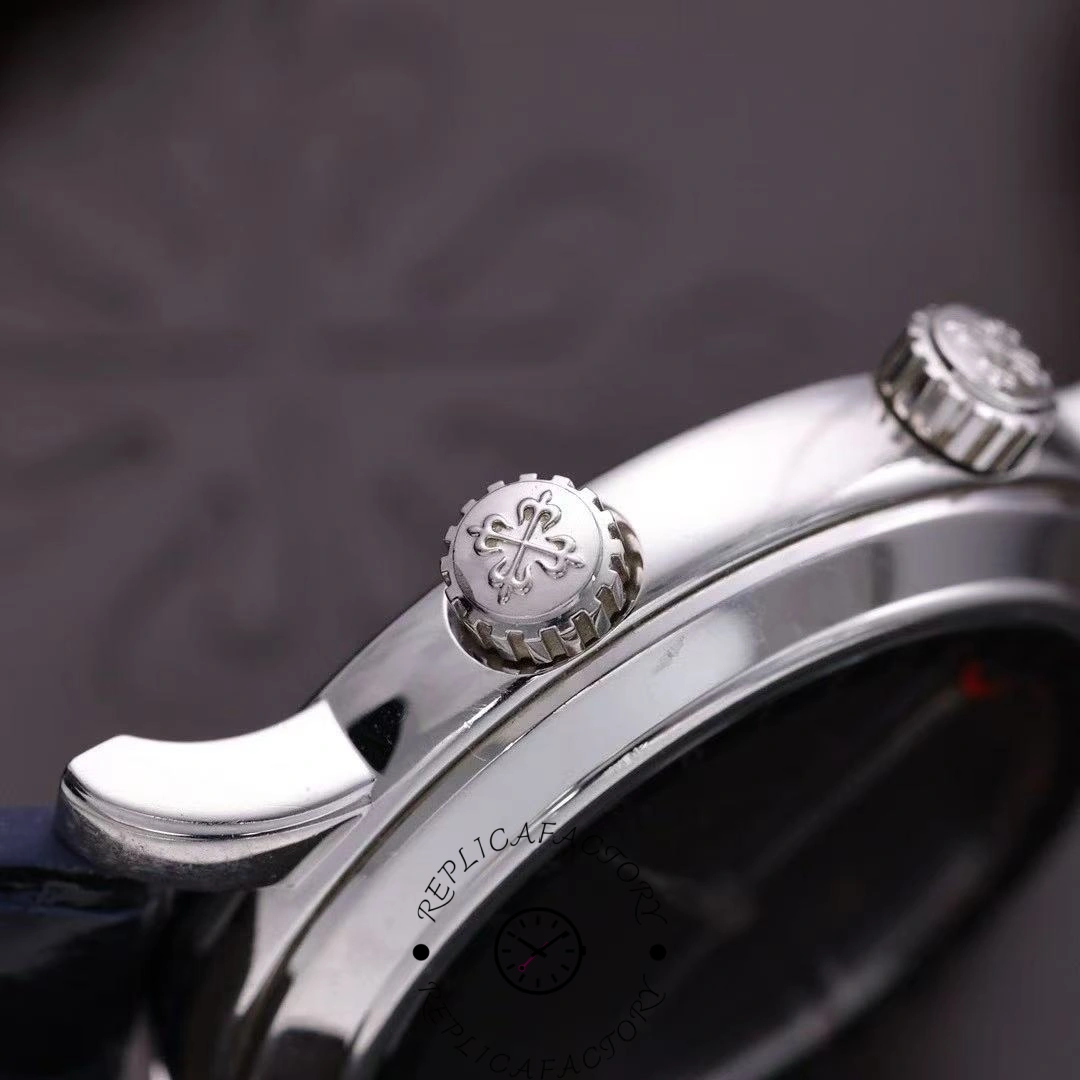 Replica Patek Philippe 6102P - Crown Details