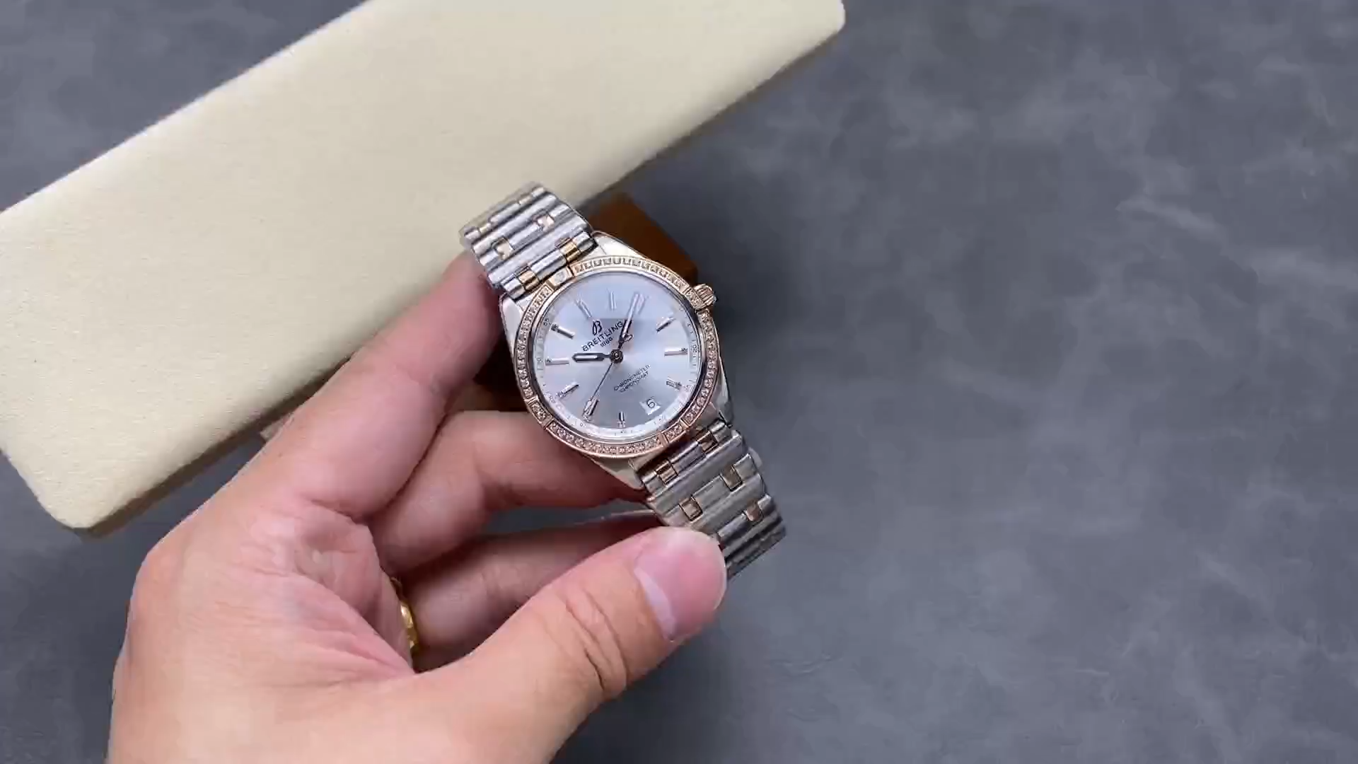 Breitling Chronomat Automatic U10380591A1U1 Silver Dial 36mm Replica