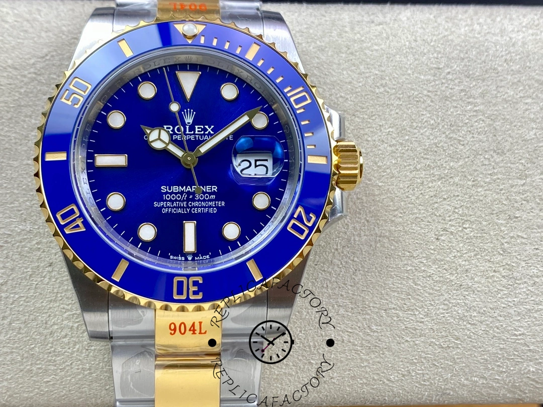 Rolex Submariner 126613LB Blue Dial Blue Bezel 41mm Mens Replica Watch