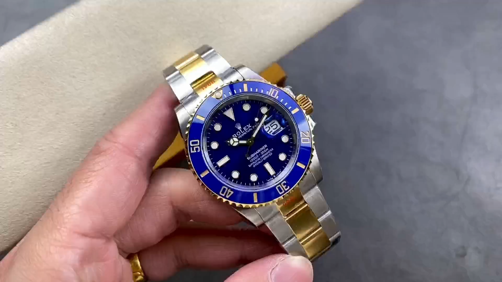 Rolex Submariner 126613LB Blue Dial Blue Bezel 41mm Mens Replica Watch