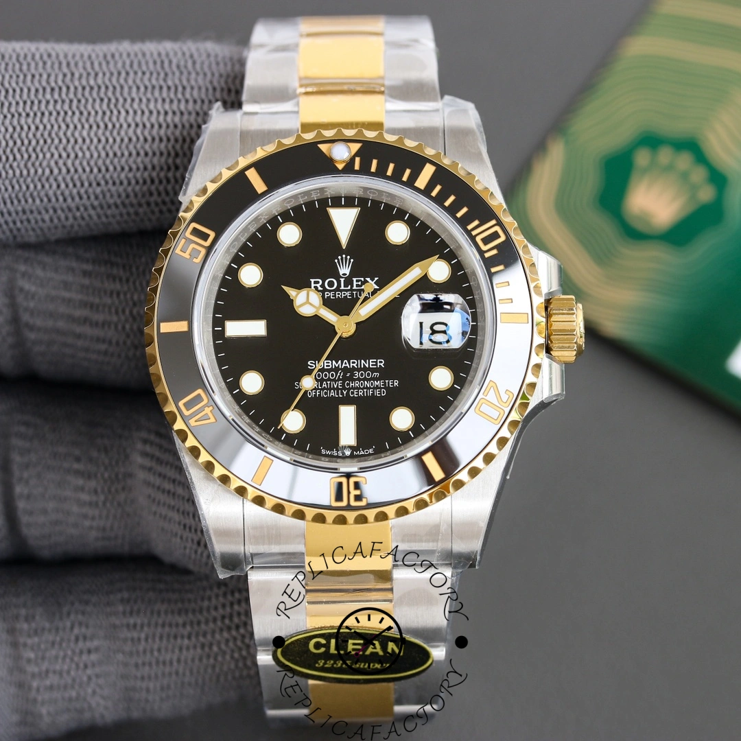 Rolex Submariner 126613LN 0002 Black Dial Black Bezel 41mm Mens Replica Watch