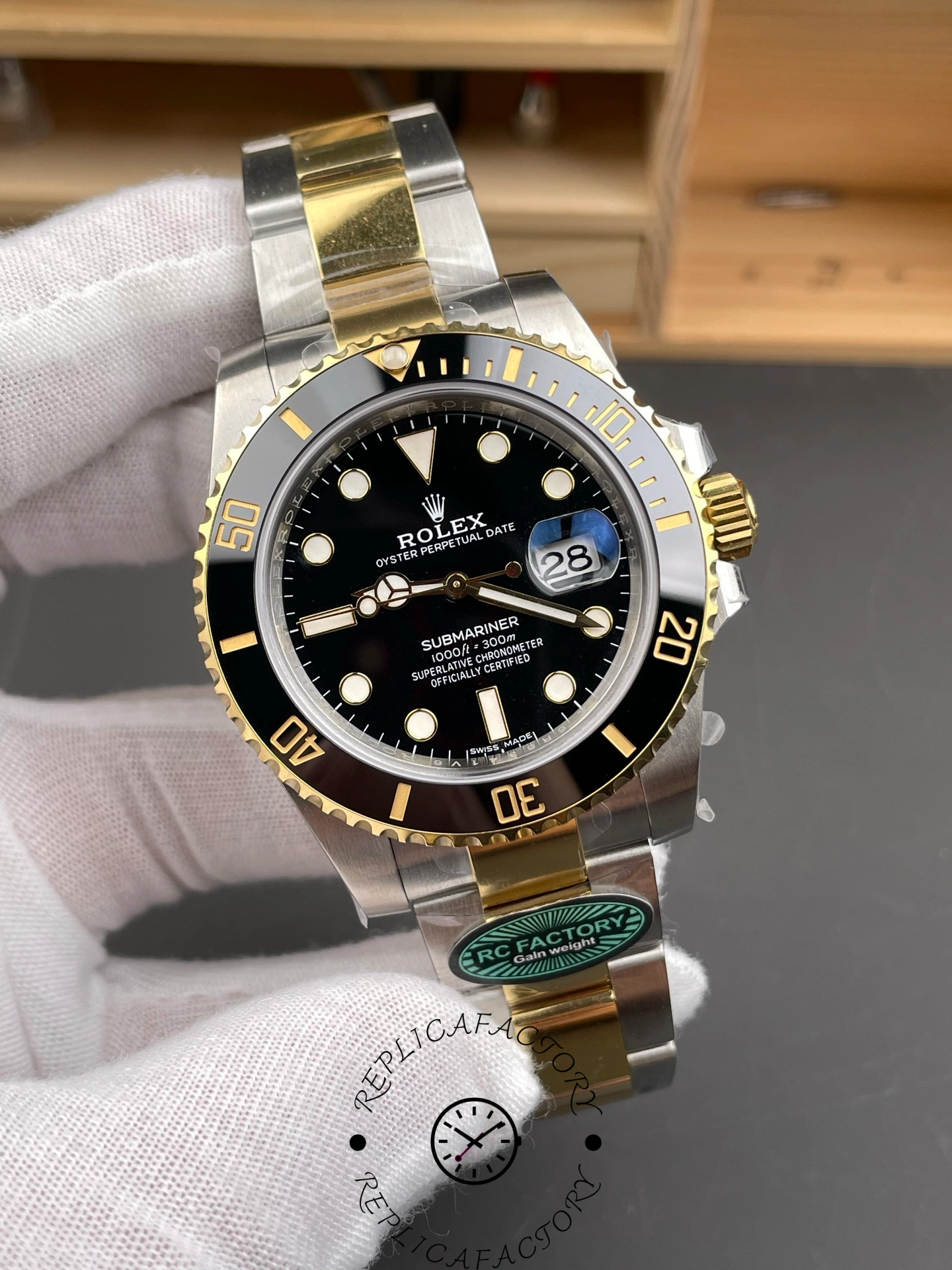 Rolex Submariner 126613LN 0002 Black Dial Black Bezel 41mm Mens Replica Watch