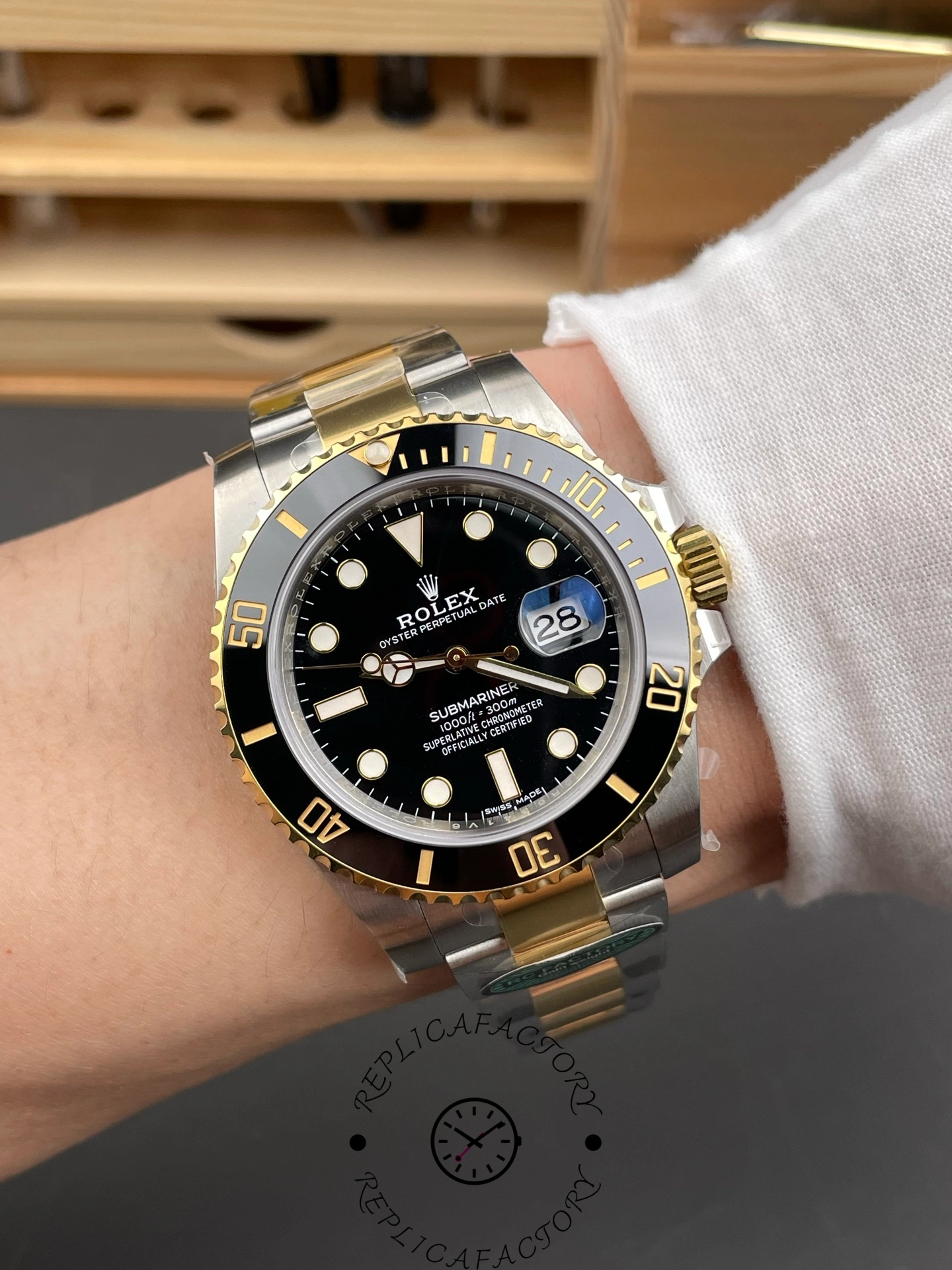 Rolex Submariner 126613LN 0002 Black Dial Black Bezel 41mm Mens Replica Watch