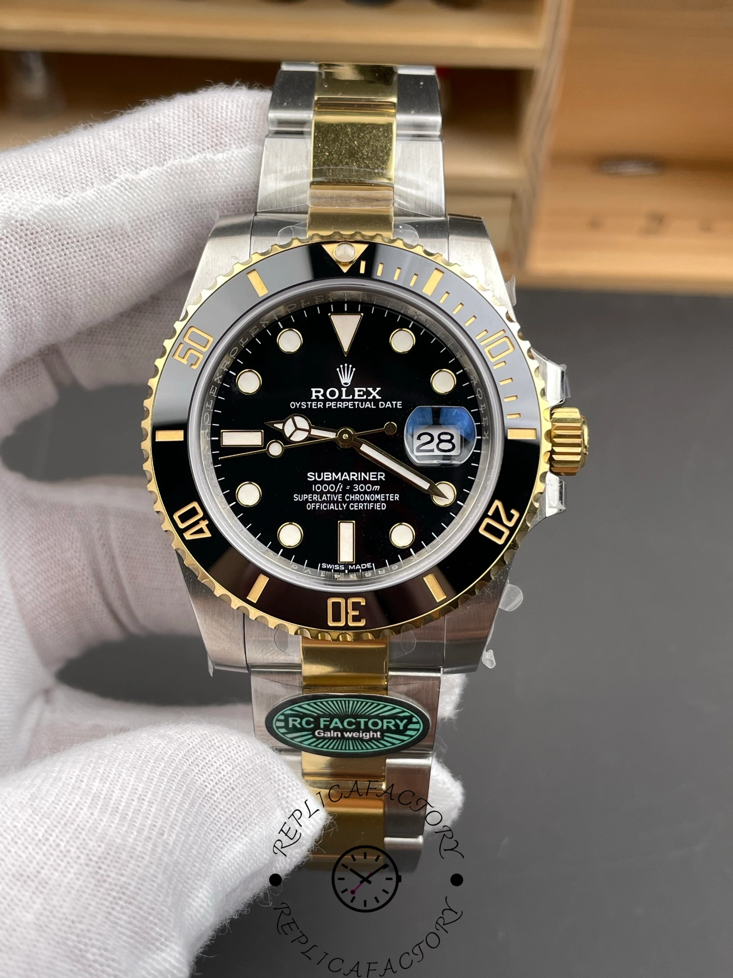 Rolex Submariner 126613LN 0002 Black Dial Black Bezel 41mm Mens Replica Watch