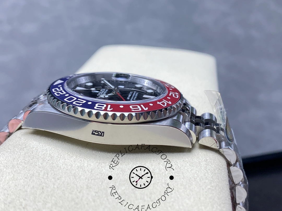 Rolex GMT-Master II 126710BLRO Stainless Steel Black Dial 40MM Mens Replica Watch