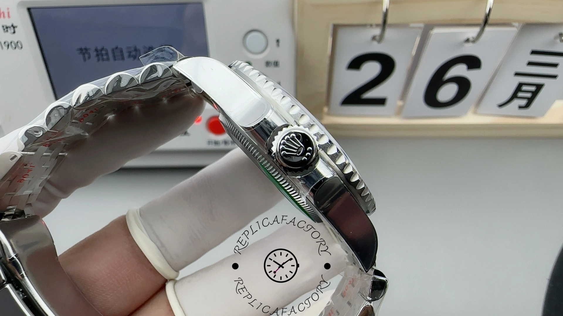 Rolex GMT-Master II 126710BLRO Stainless Steel Black Dial 40MM Mens Replica Watch