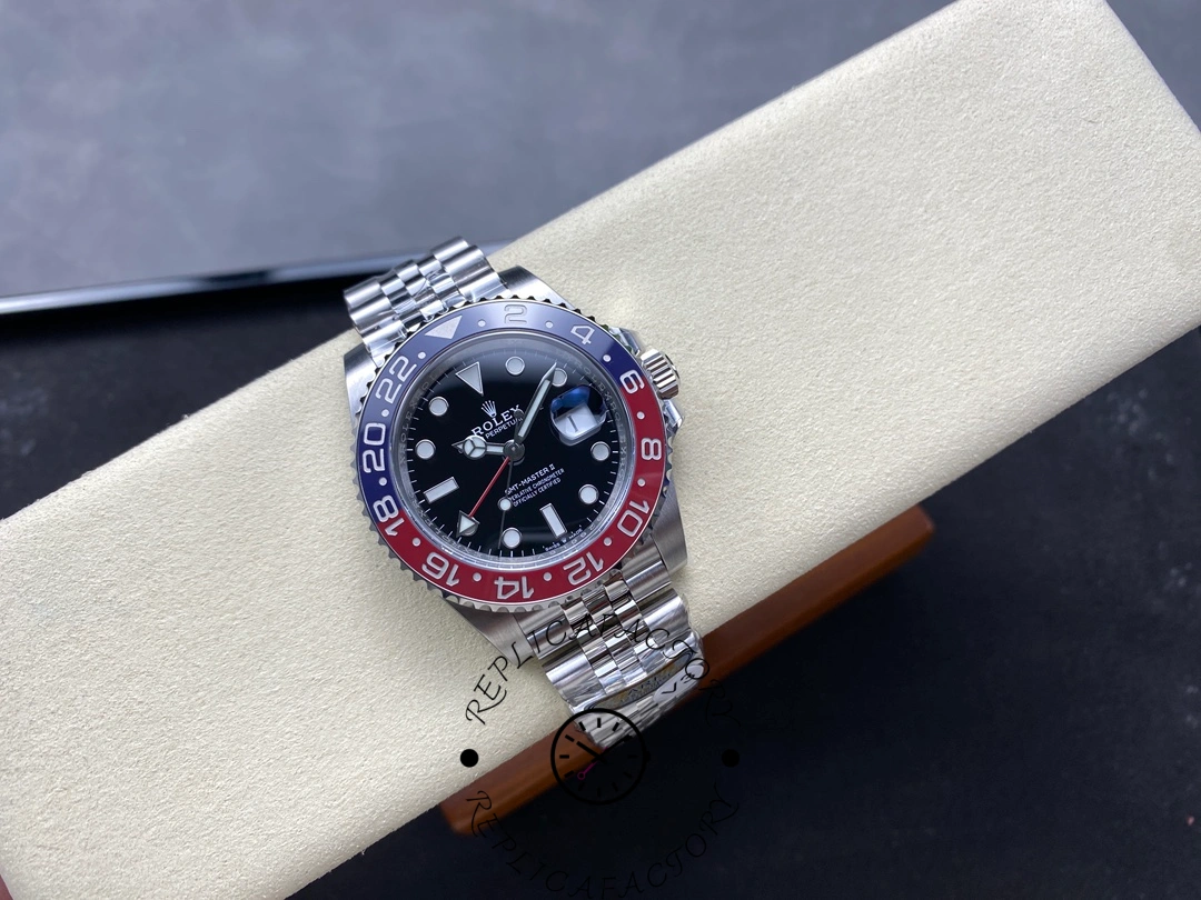 Rolex GMT-Master II 126710BLRO Stainless Steel Black Dial 40MM Mens Replica Watch