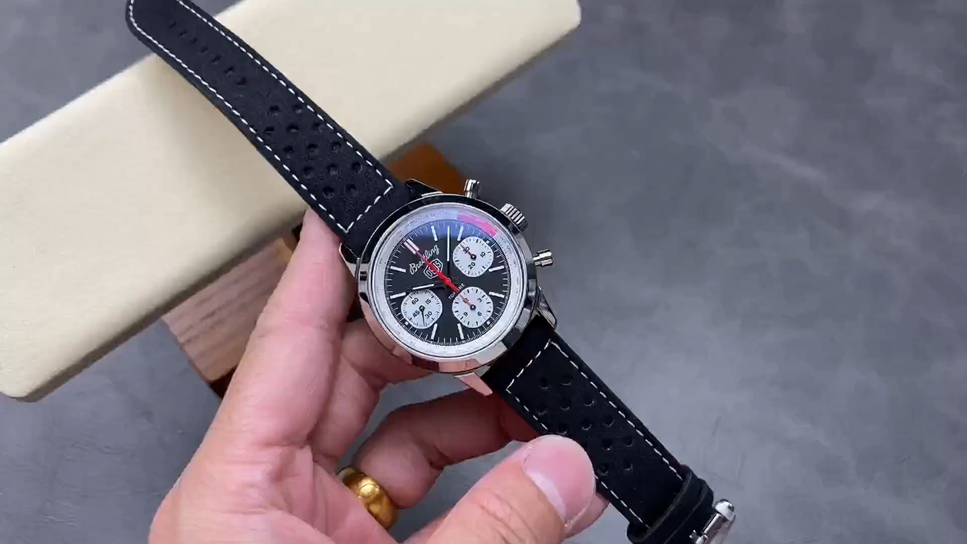 Breitling Top Time B01 Deus Chronograph AB01765A1B1X1 1:1 Clone 41mm Men's Watch