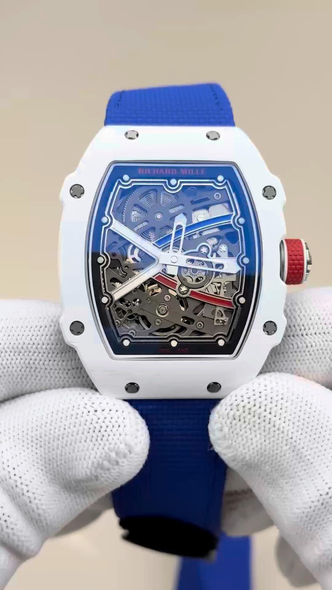 1:1 Clone Richard Mille RM 67-02 Alexis Pinturault Quartz TPT