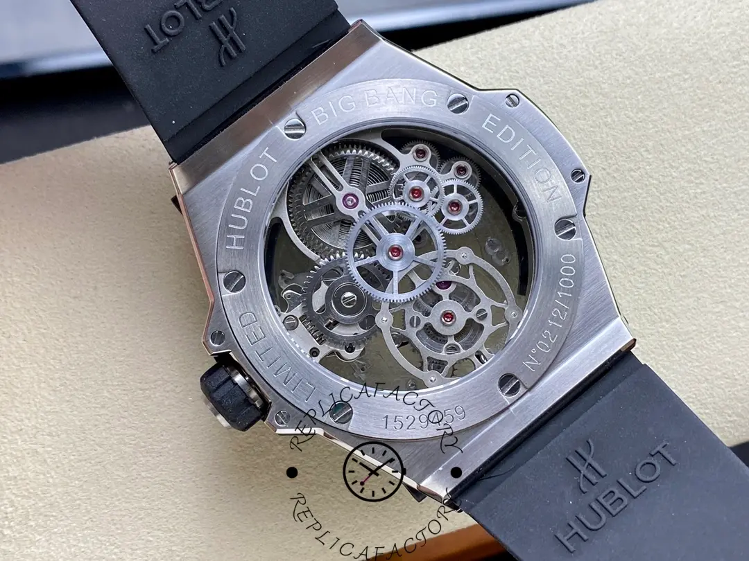 Hublot Big Bang Tourbillon 45mm Black Magic Replica Watch
