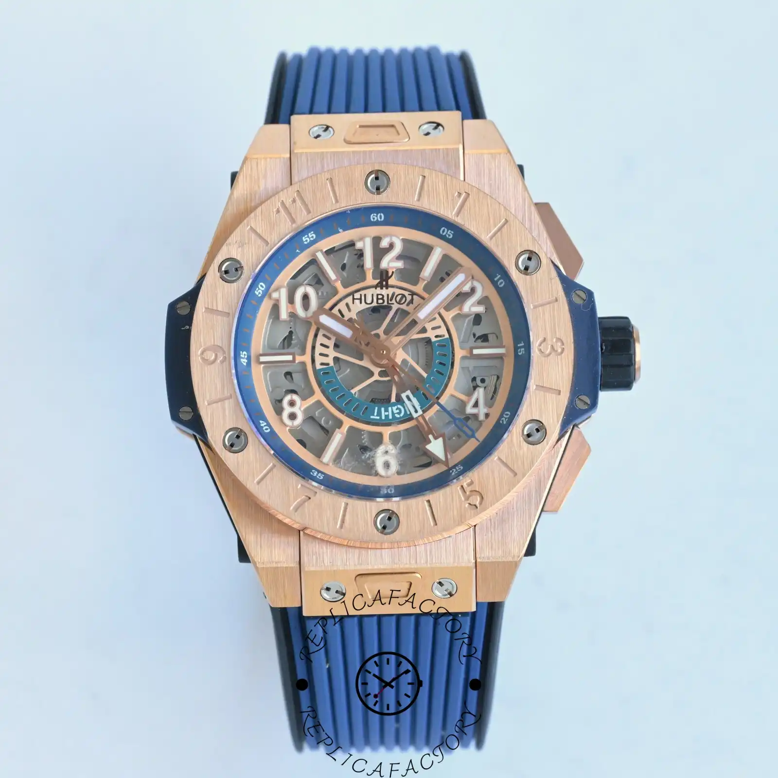 1:1 Clone Hublot Big Bang 471.OX.7128.RX Unico Skeleton Watch