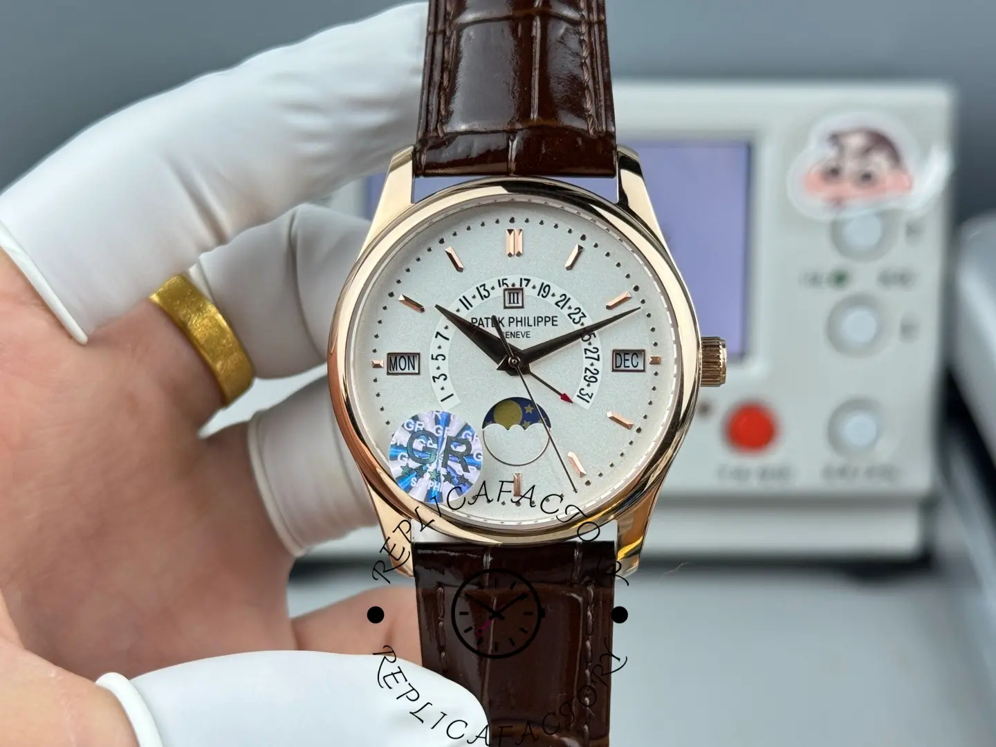 Replica Patek Philippe 5496R-001 Complications Rose Gold Watch