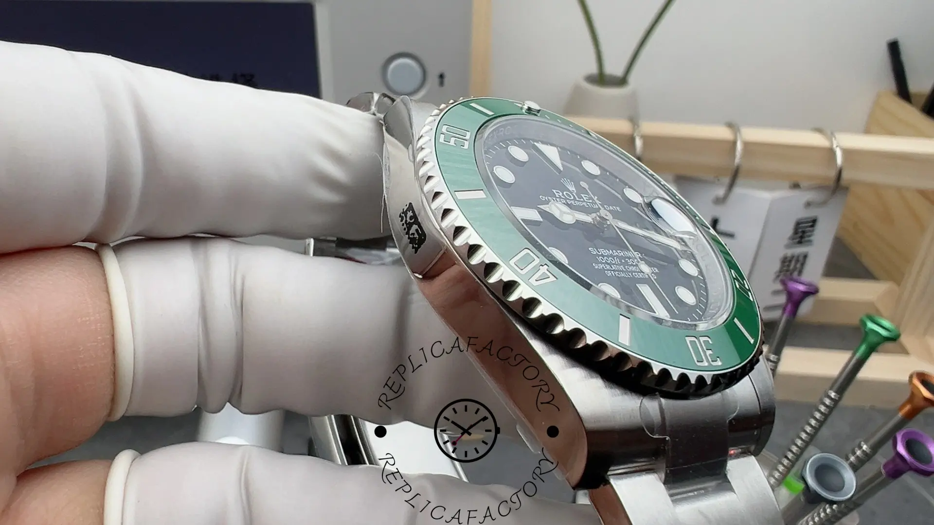 Rolex Submariner 126610LV Green Bezel Black Dial 41mm Mens Watch