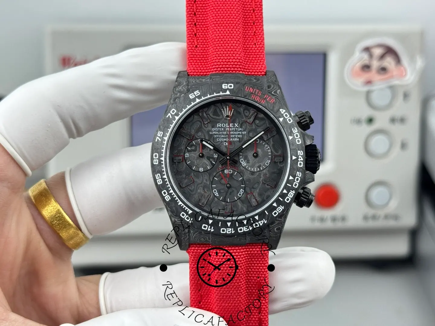 Replica Rolex DIW Daytona NTPT Carbon 40mm Watch