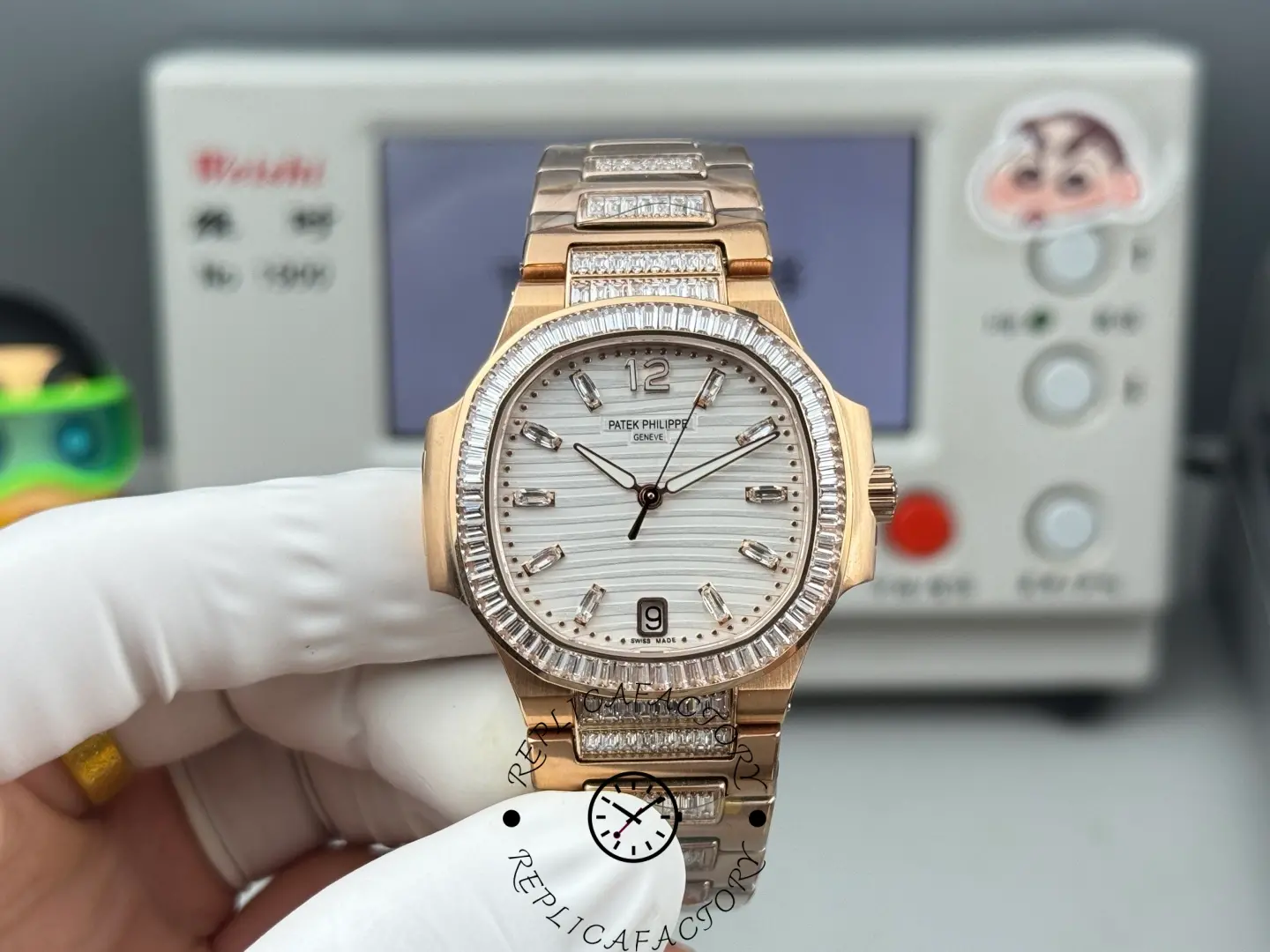 Clone Patek Philippe Nautilus 7014/1R-001 Ladies Watch