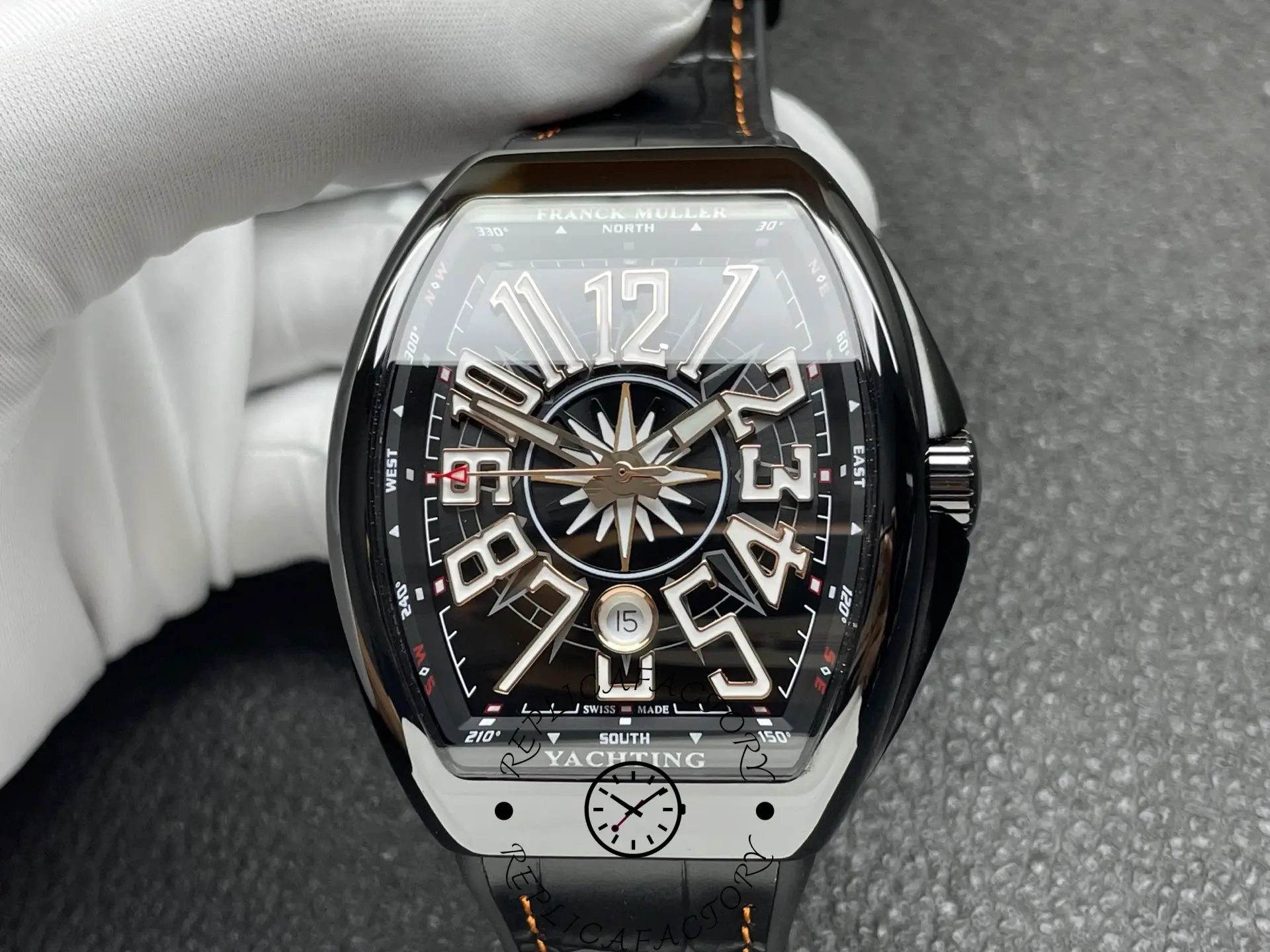 Franck Muller V 45 SC DT YACHT CR NR 1:1 Clone Watch